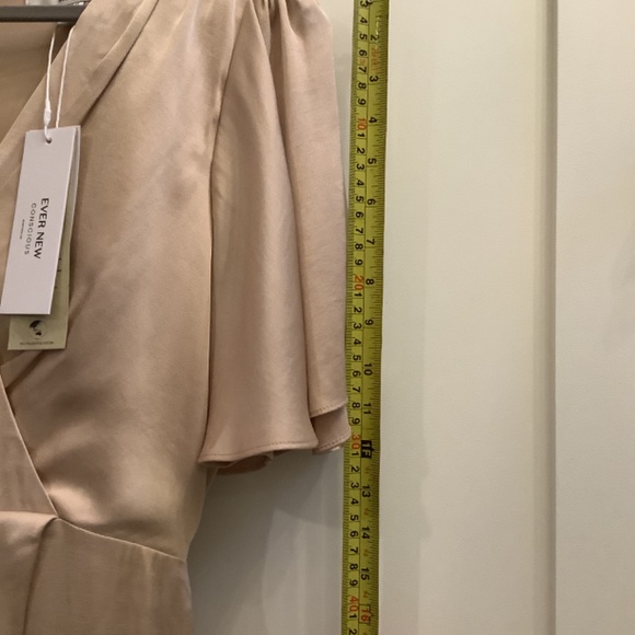 Ever New Melbourne Gold Satin Dress - Picture 10 of 10